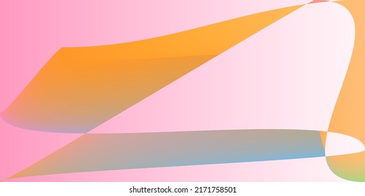 Pink Dynamic Modern Neon Futuristic Gradient Mesh. Color Pastel Smooth Digital Illustration. Multicolor Shape Rainbow Psychedelic Modern Design. Minimal Layers Fluid Technology Original Background.