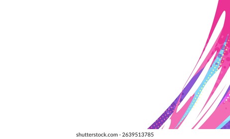 Pink effect style cool frame material_16:9