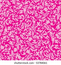 Pink elegant floral background
