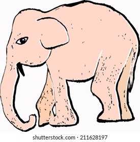Pink elephant