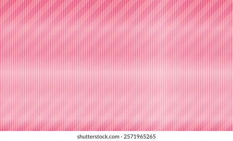 Pink empty abstract gradient background with half texture of embossed, ribbed glass. Window with matte effect. Vector EPS10 for wallpaper, presentation, poster for Valentine's day. 1920, 1080