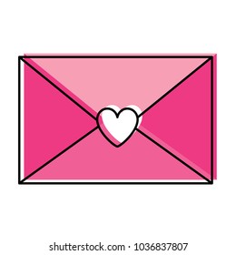 pink envelope message letter romance