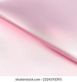 Pink fabric texture background, wavy fabric