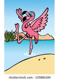 Pink Flamingo