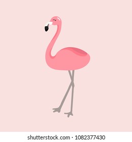 pink flamingo icon