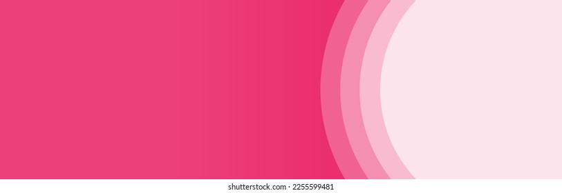 Pink Flat lay Podium Banner Background