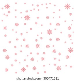 Pink floral background
