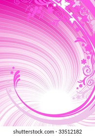 pink floral background