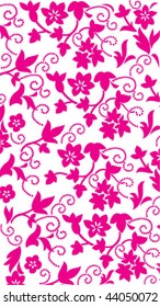 pink floral background