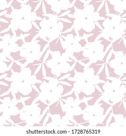 Fondo de patrón ininterrumpido de color rosa floral adecuado para impresiones de moda, gráficos, fondos y artesanías