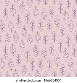 Pink Floral botanical seamless pattern background suitable for fashion prints, graphics, backgrounds and crafts