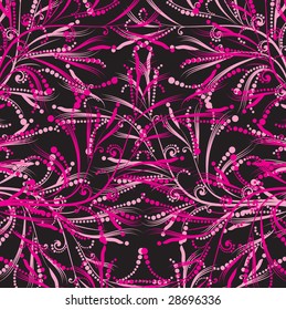 Pink floral pattern
