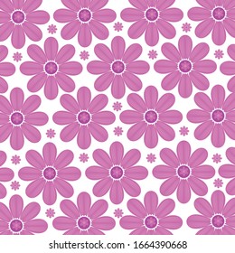 pink floral pattern design background