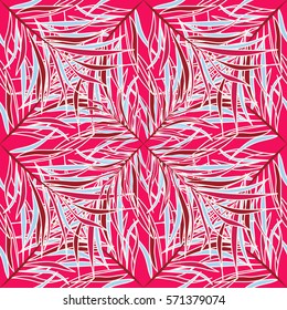 pink floral seamless pattern. vector illustration texture.