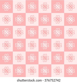 Pink floral vector background Vector EPS10, Great for any use.