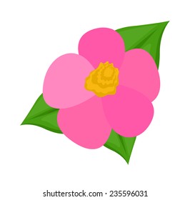 Pink Flower Art