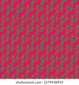 pink flower art pattern design