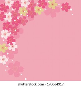 Pink Flower backgound