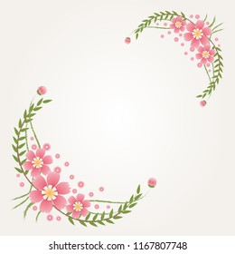  pink flower background