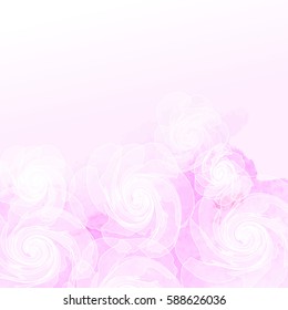 Pink flower background