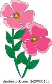 Vetor de vassoura cor-de-rosa