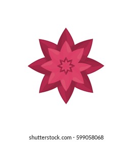 pink flower decoration image vector illustration eps 10