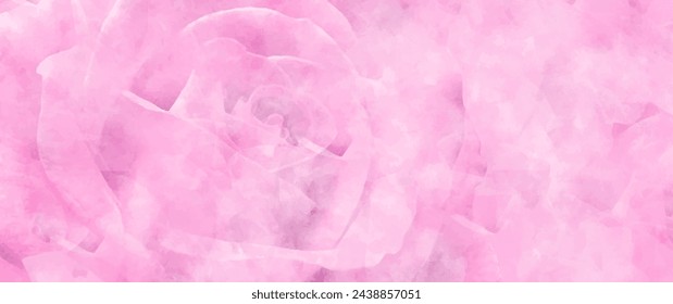 Pink flower elegant vector background design with a bouquet of roses. Luxury template for cover design, invitation, poster, flyer, wedding card, spa voucher template, wedding invite, gift certificate.