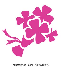 pink flower icon