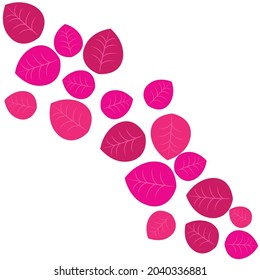 logotipo de icono de flor rosa