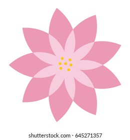 pink flower natural decoration delicate