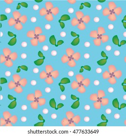 pink flower on light blue background.