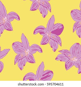pink flower pattern