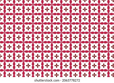 Pink Flower Seamless Pattern Background.Design for fabric,print,product,tiles,packaging,wallpaper,clothing,wrapping,home decoration.retro style.Vector illustration 