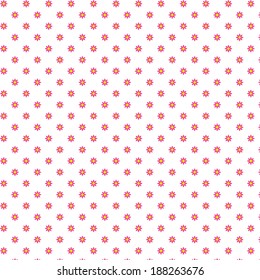 Pink flower seamless pattern with transparent background ,vector eps10