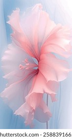 Pink flower. Texture, pattern. Background. Poster