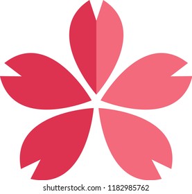 Pink Flower Vector