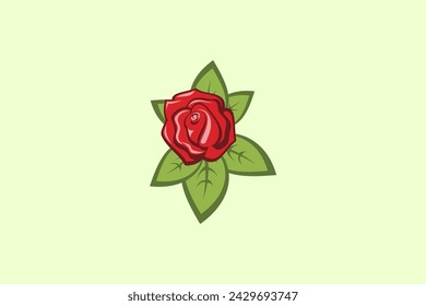 Pink Flower Vector Clip Art Light Background