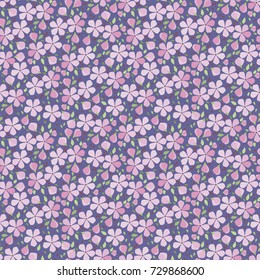 pink flower. vector illustration