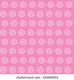 pink flower wallpaper great for any use. Vector EPS10.
