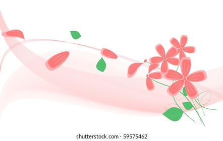 Flores rosadas