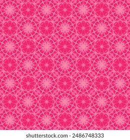 Pink flowers are arranged in a new way that stands out in white. Arranged in a collage. light background Gives a sweet, gentle feeling
