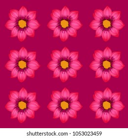 Pink Flowers Background