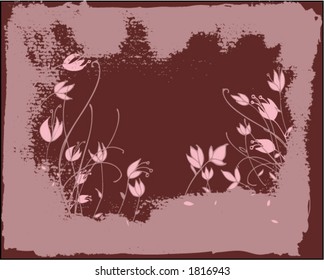 pink flowers background