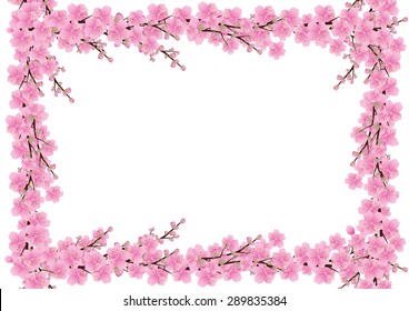Blossom Border Images Stock Photos Vectors Shutterstock