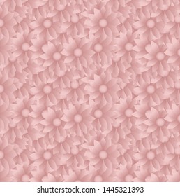 pink flowers vector concept, pink flowers design, flower vector design, pink flowers design for app or background.