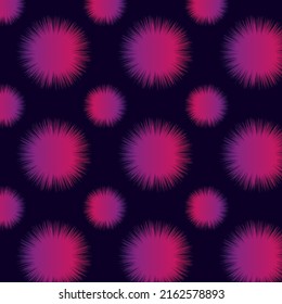 pink fluffy fur pattern background vector illustration for print