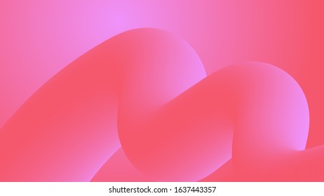 Pink fluid background with copy space for text/design, fluid background, vector.
