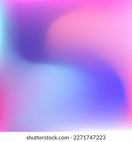 Pink Fluid Dynamic Liquid Blurry Texture. Curve Cold Vibrant Wavy Pastel Gradient Background. Sky Multicolor Color Colorful Light Swirl Gradient Mesh. Bright Neon Water Blurred Vivid Background.