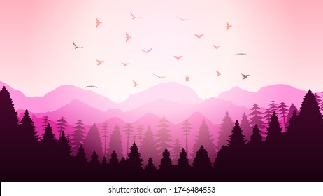 Featured image of post View 12 Aesthetic Mountains Pink