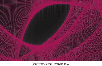 pink fractal background like net, abstract background like neon